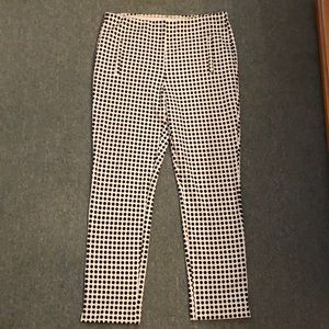 Chico’s Black and White Polka Dot Pants